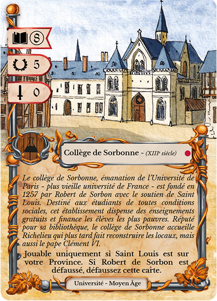 Collège de Sorbonne - (XIIe siècle)